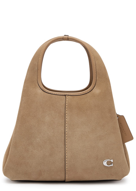 COACH-Lana 23 suede top handle bag