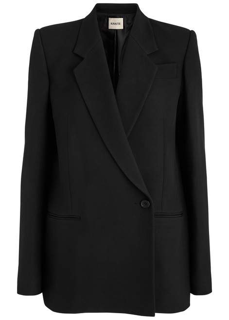 KHAITE-Willow woven blazer