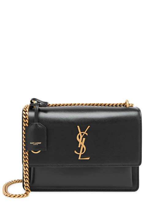 SAINT LAURENT-Sunset medium leather shoulder bag