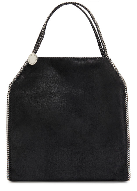 STELLA MCCARTNEY-Falabella metallic faux leather tote