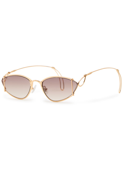 FOR ART'S SAKE-Ornate cat-eye sunglasses 
