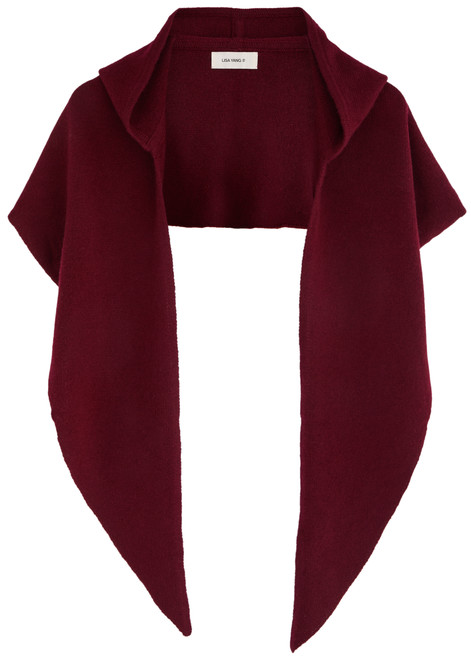 LISA YANG-Rina hooded cashmere scarf