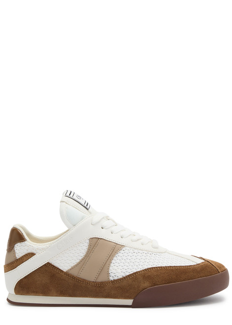 CHLOE-Kick panelled mesh sneakers