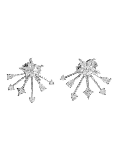 KATE SPADE NEW YORK-Cosmos crystal-embellished stud earrings