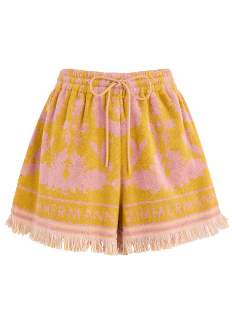ZIMMERMANN-Wylie patterned terry shorts