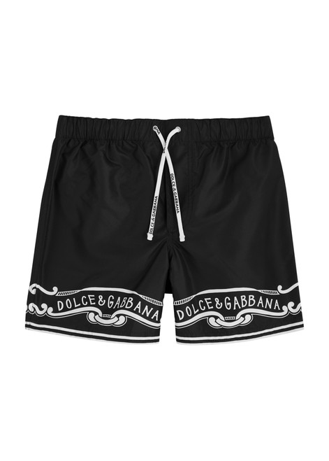 DOLCE & GABBANA-KIDS Printed shell swim shorts (2-6 years)