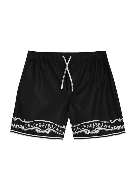 DOLCE & GABBANA-KIDS Printed shell swim shorts (8-14 years)