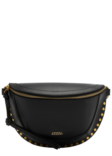 ISABEL MARANT-Skano grained leather shoulder bag