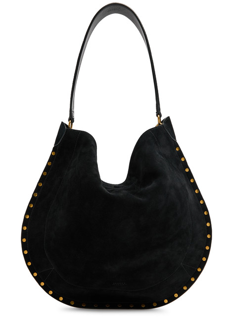 ISABEL MARANT-Oskan Hobo suede shoulder bag