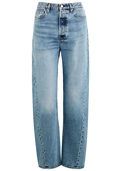 TOTEME-Twisted Seam straight-leg jeans