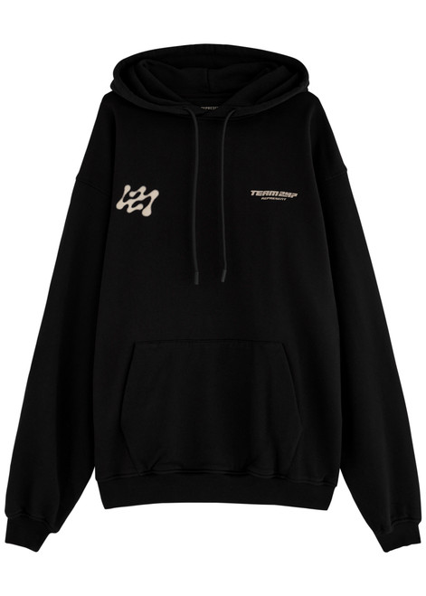 REPRESENT-247 Future hooded cotton sweatshirt 