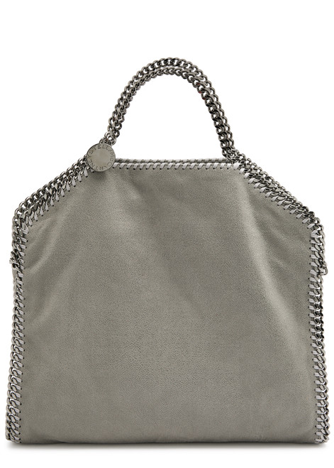 STELLA MCCARTNEY-Falabella metallic faux leather tote