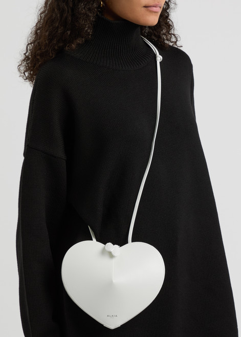 Le Coeur leather cross-body bag