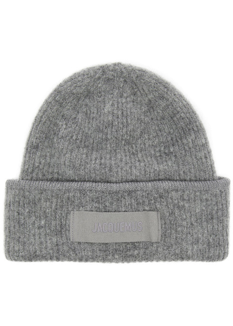 JACQUEMUS-Le Bonnet Gros Grain alpaca-blend beanie