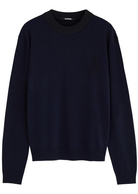 JACQUEMUS-La Maille Tricot wool-blend jumper