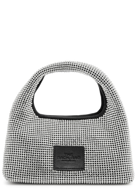MARC JACOBS-The sack mini crystal-embellished top handle bag