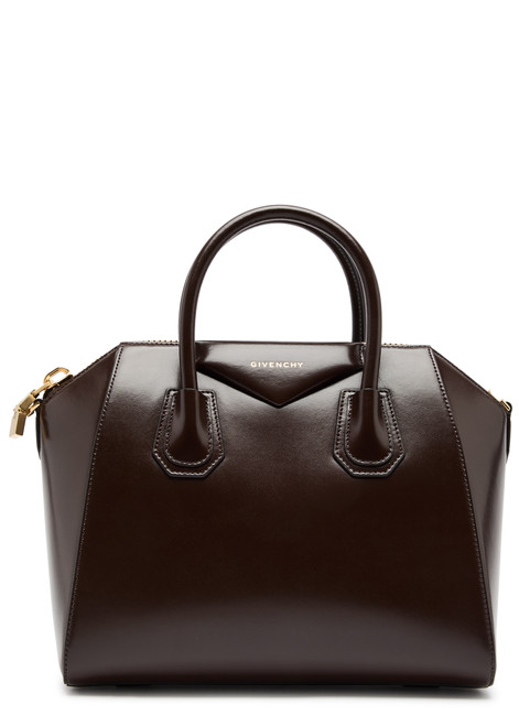 GIVENCHY-Antigona small leather top handle bag 