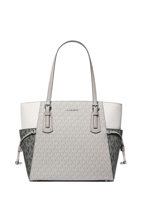 MICHAEL MICHAEL KORS-Voyager small color-block logo tote bag