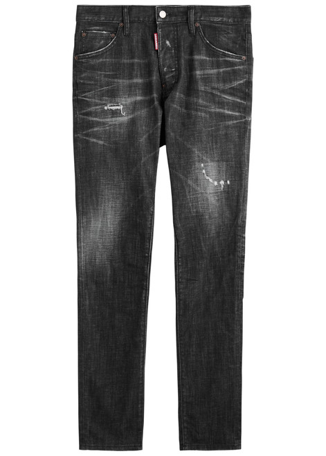 DSQUARED2-Cool Guy distressed skinny jeans