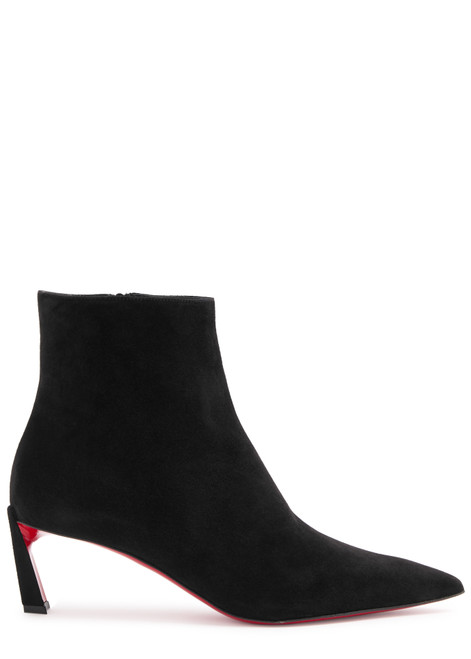 CHRISTIAN LOUBOUTIN-Condora 55 suede ankle boots