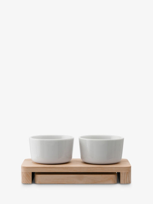 LSA INTERNATIONAL-Collective serving set l19.5cm x w16cm x h8cm white-ash*