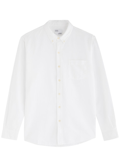 COLORFUL STANDARD-Cotton Oxford shirt 