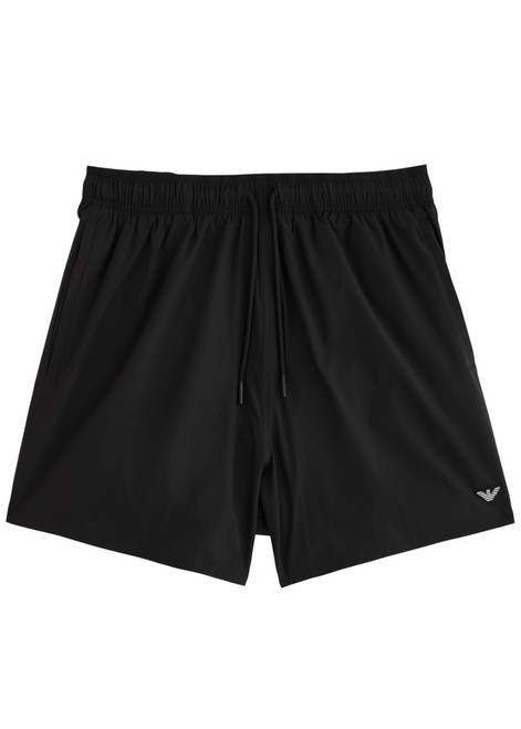 EMPORIO ARMANI-Logo shell swim shorts