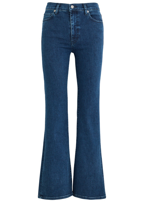 FRAME-The Icon flared-leg jeans