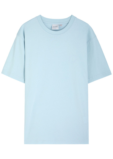 DAILY PAPER-Orbit logo cotton T-shirt 