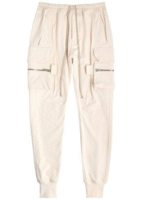 RICK OWENS-Mastrodon cotton cargo sweatpants