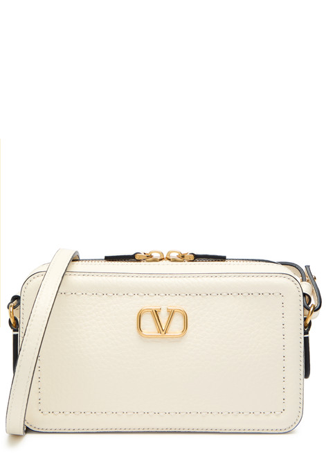 VALENTINO GARAVANI-Alltime mini leather camera bag 