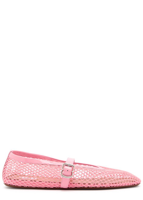 ALAÏA-Mesh ballet flats