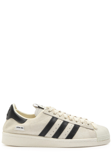 ADIDAS X SONG FOR THE MUTE-Superstar 82 panelled suede sneakers
