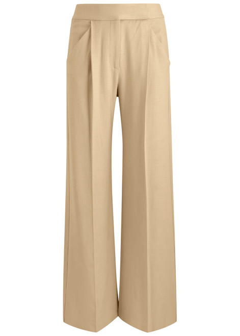 VERONICA BEARD-Marbeau wide-leg woven trousers
