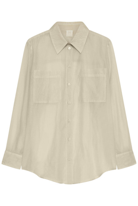 MARELLA-Cotton and silk muslin shirt