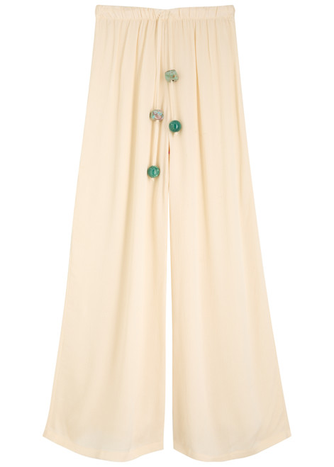 BAOBAB-Cala wide-leg satin trousers