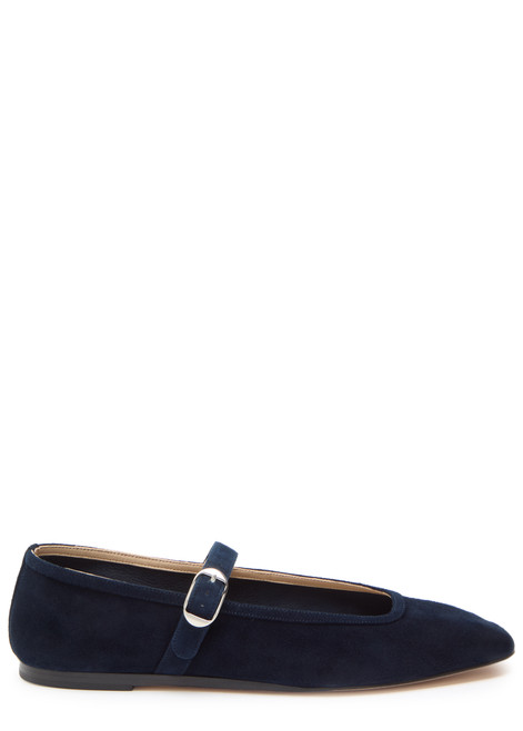 LE MONDE BERYL-Velvet Mary Jane flats