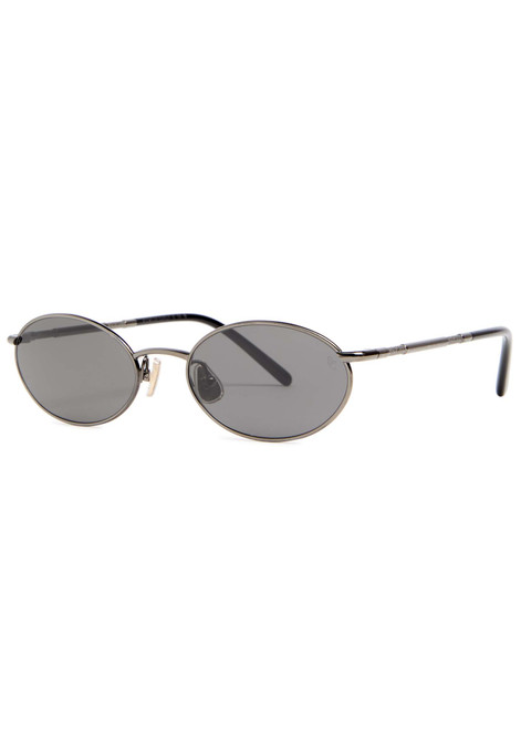 BRUNELLO CUCINELLI-Oval-frame sunglasses