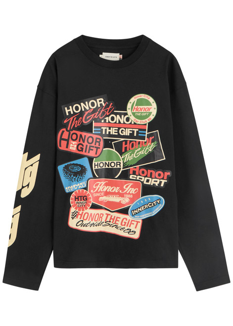 HONOR THE GIFT-Fuel printed cotton T-shirt