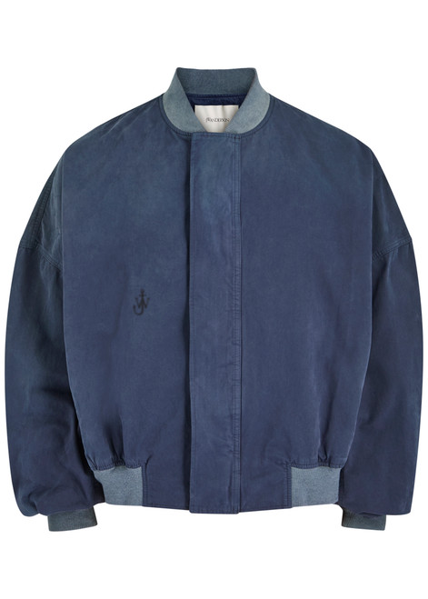 JW ANDERSON-Brushed cotton bomber jacket