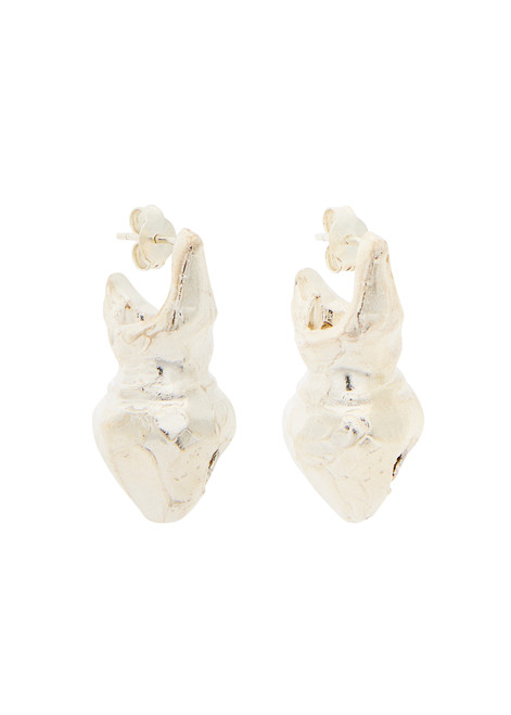 ALIGHIERI-The Vessel of Offerings sterling silver drop earrings