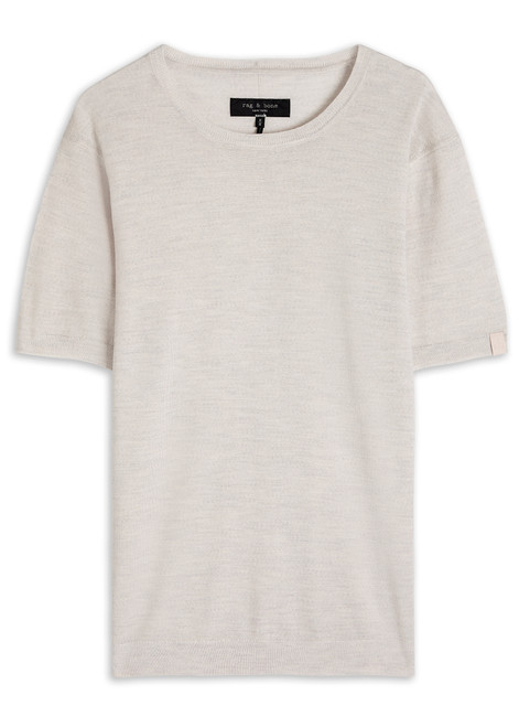 RAG & BONE-Aulton fine-knit T-shirt
