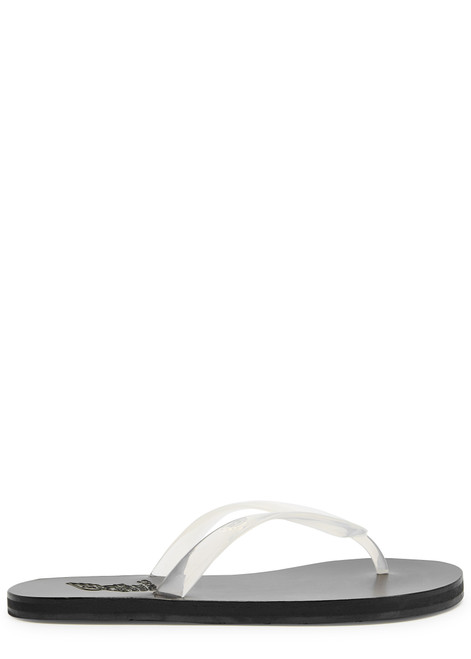 ANCIENT GREEK SANDALS-Saionara Jelly rubber flip flops