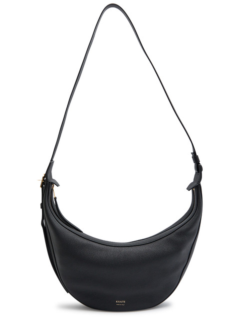 KHAITE-Augustina grained leather cross-body bag