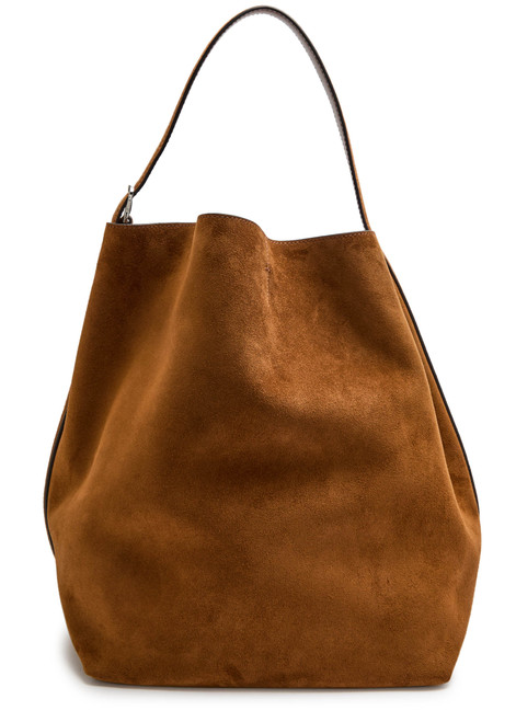 TOTEME-Belted suede tote 