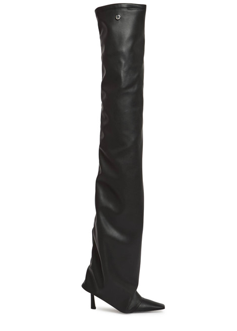 THE ATTICO-Robin 95 gathered over-the-knee boots