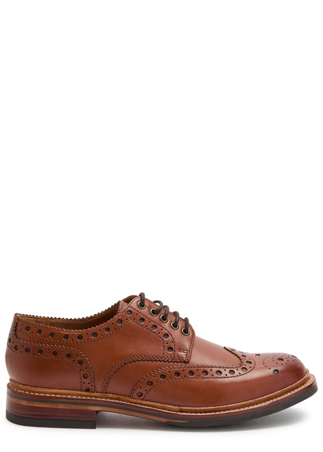 GRENSON-Archie leather brogues