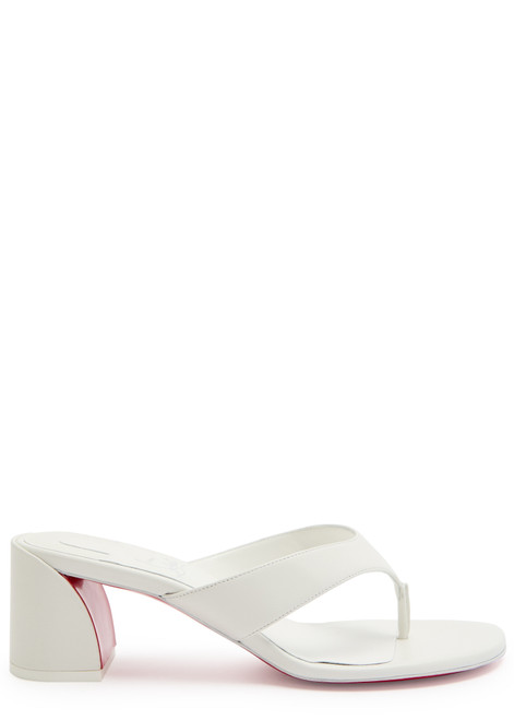 CHRISTIAN LOUBOUTIN-Janetonga 55 leather sandals 