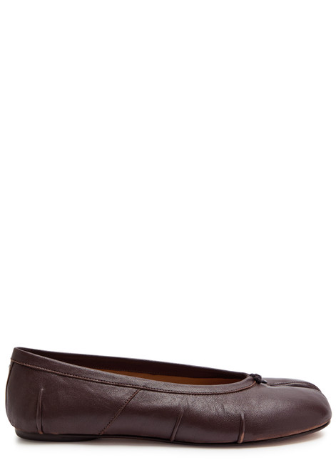 MAISON MARGIELA-Tabi leather ballet flats