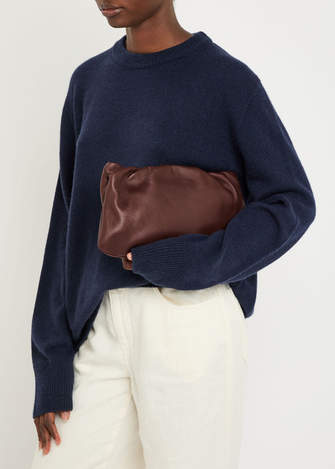 XL Bourse leather shoulder bag